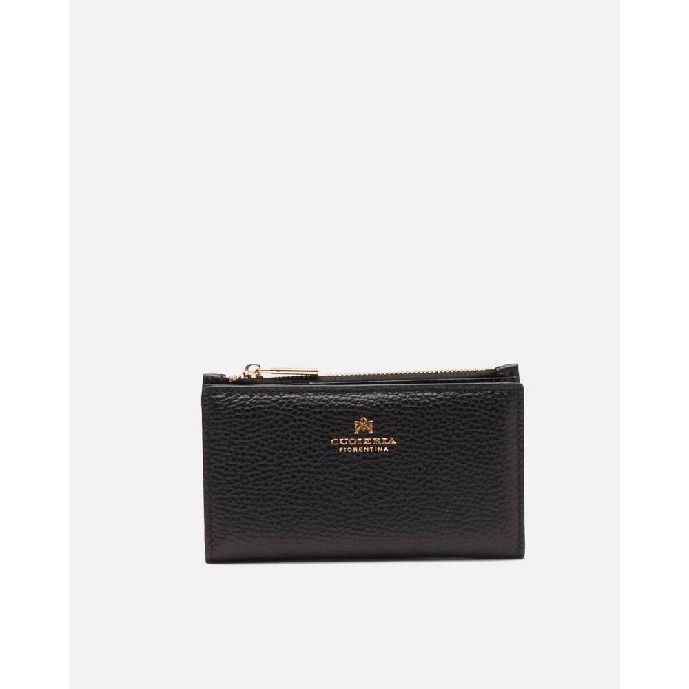 NEW CUOIERIA FIORENTINA women's vertical card holder in nero